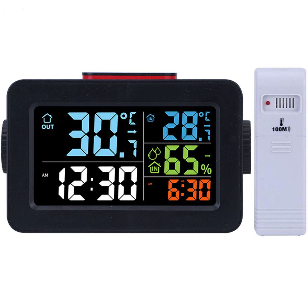 Digital Alarm Clock with Thermometer