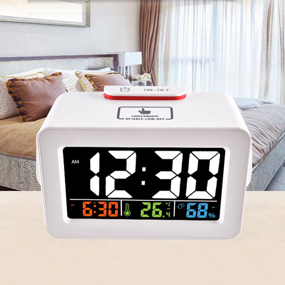 Digital Alarm Clock with Thermometer